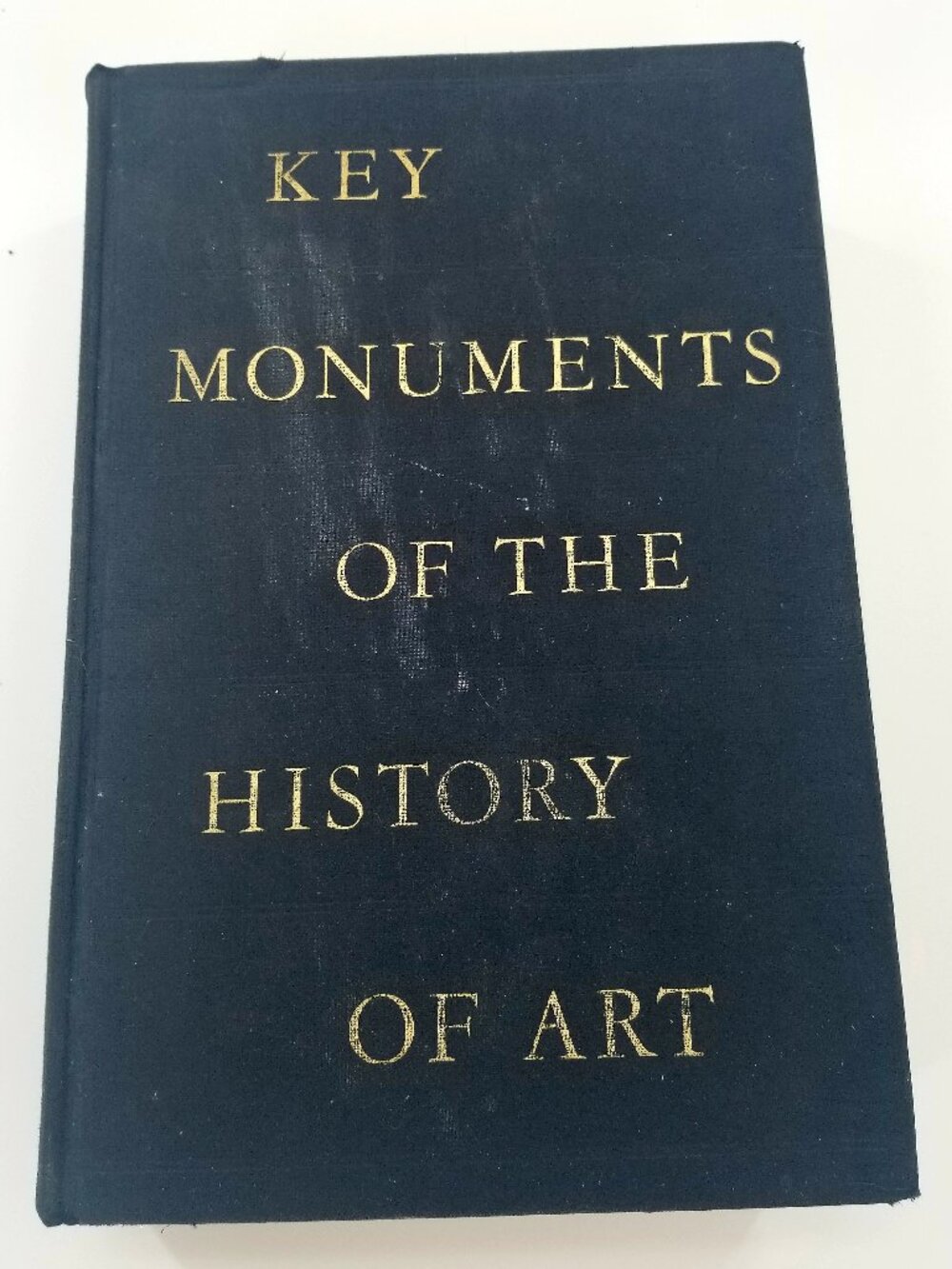 'Key Monuments of the History of Art' Vintage Hardcover book